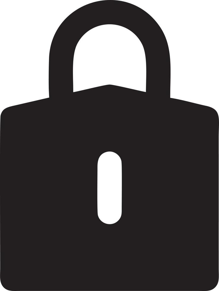 Lock security icon symbol vector image. Illustration of the key secure access system vector design. EPS 10