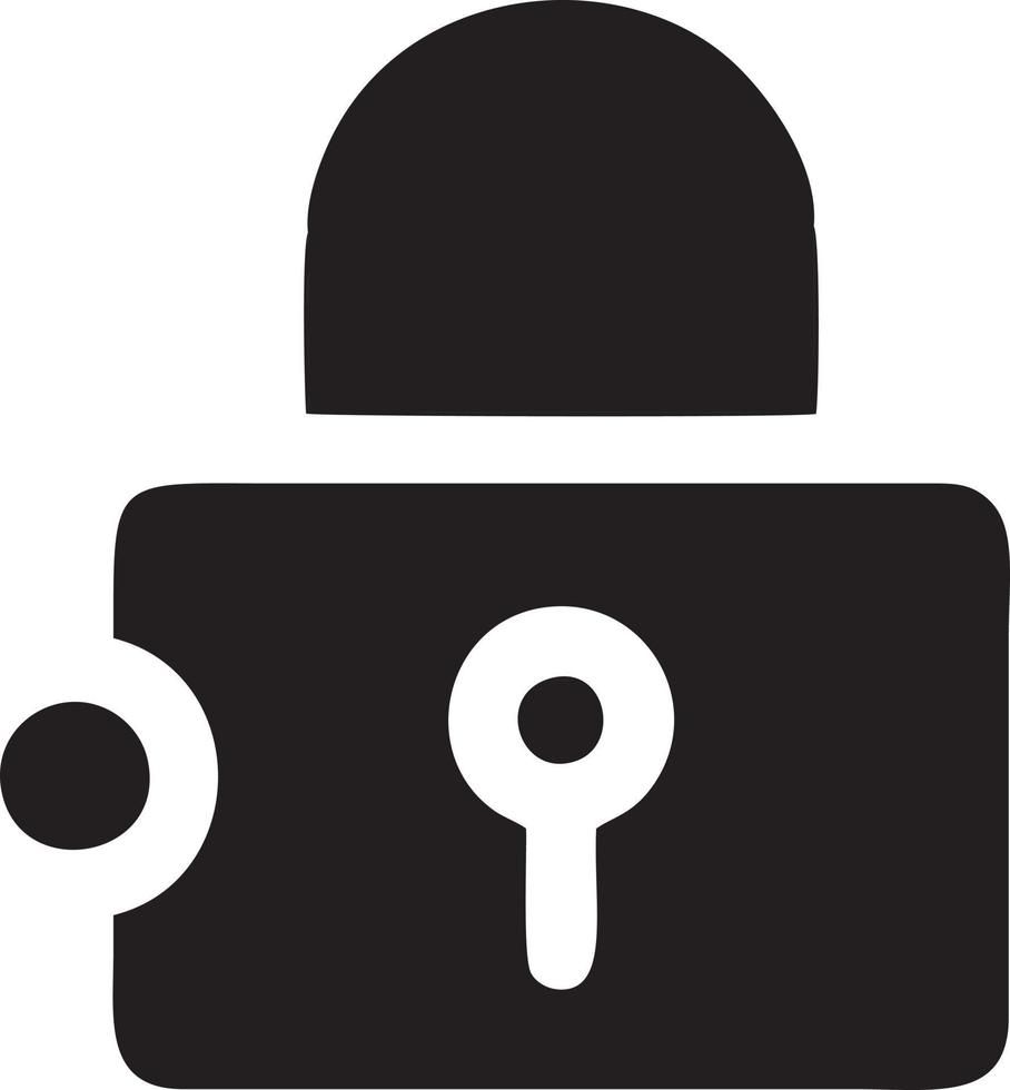 Lock security icon symbol vector image. Illustration of the key secure access system vector design. EPS 10