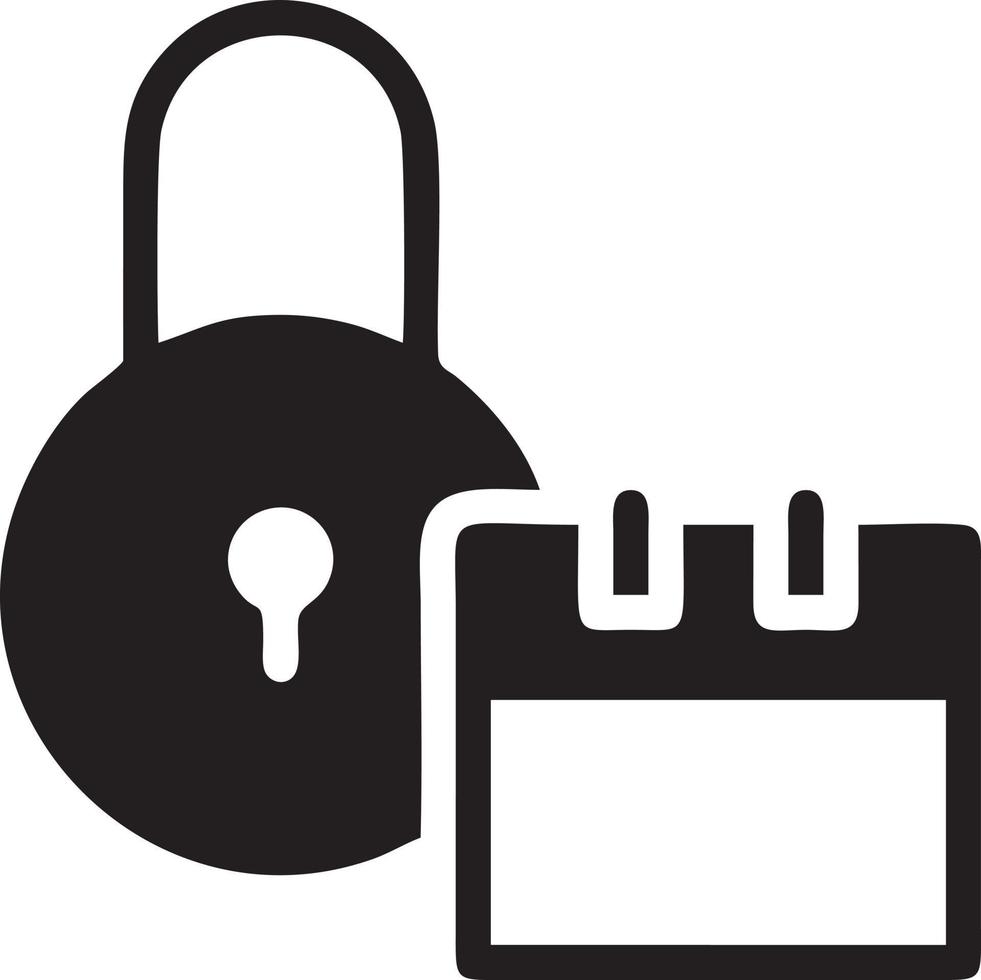 Lock security icon symbol vector image. Illustration of the key secure access system vector design. EPS 10