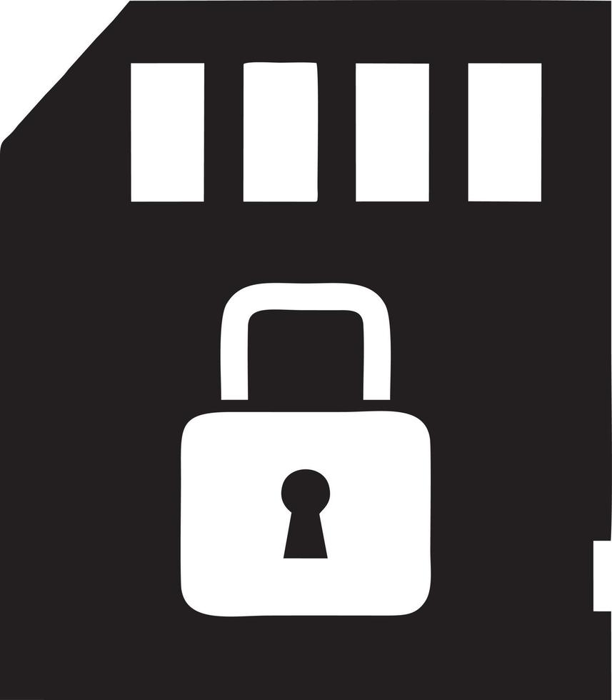 Lock security icon symbol vector image. Illustration of the key secure access system vector design. EPS 10