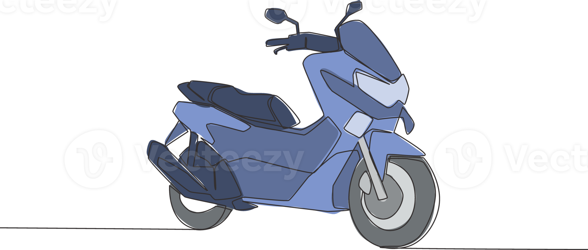 desenho animado animê moto ai gerar 25221349 PNG