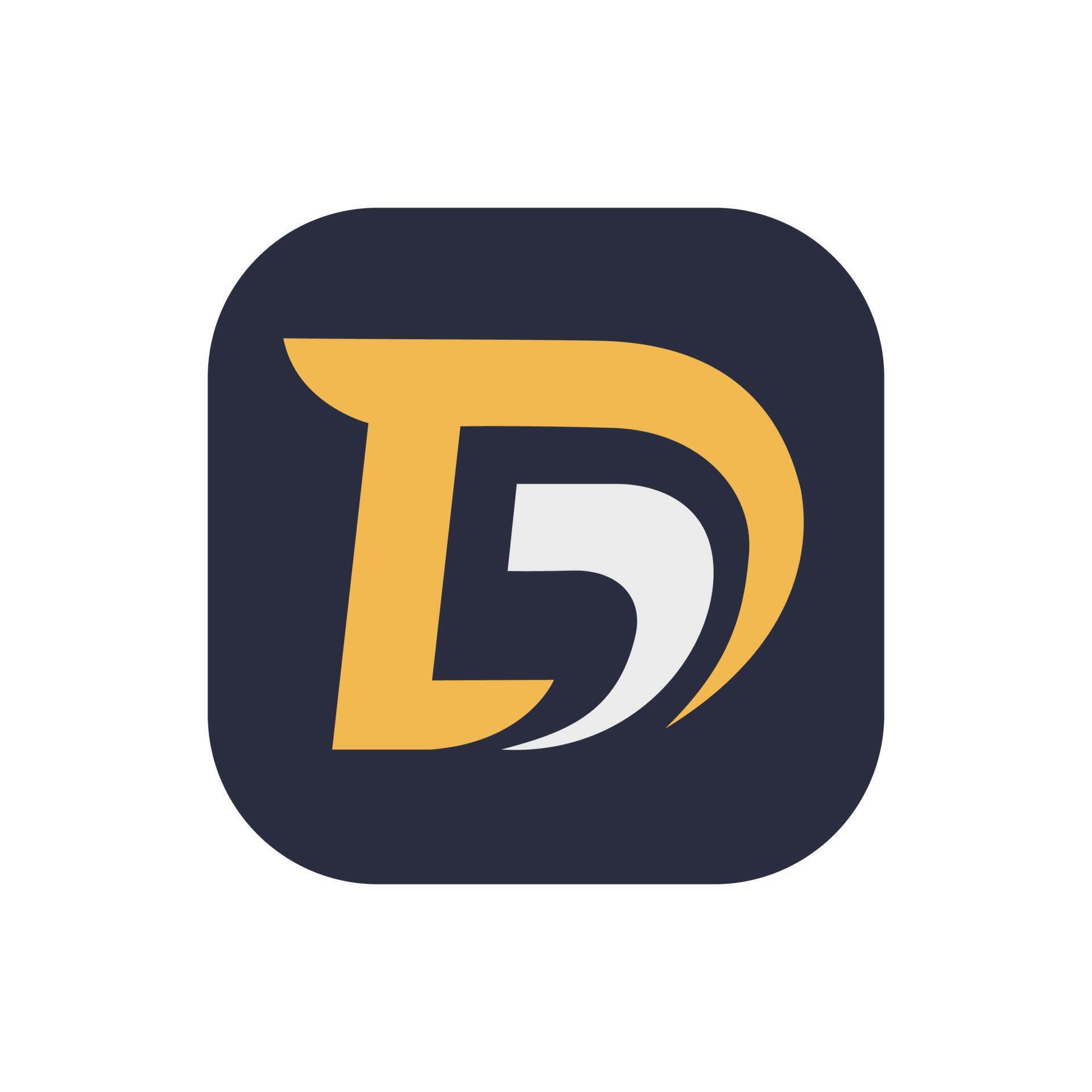 App programming letter d logo vector 22603027 Vector Art at Vecteezy
