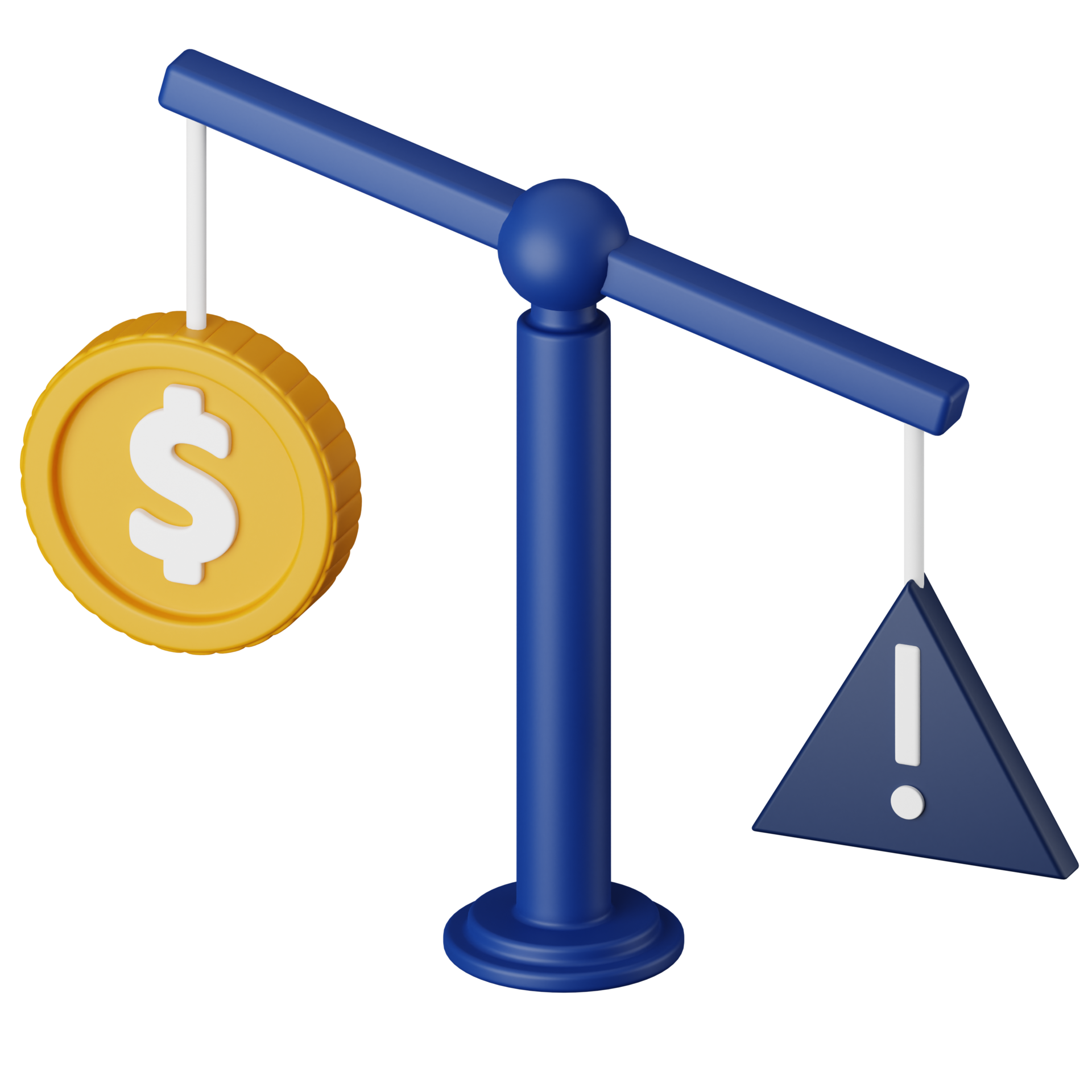 3D Illustration Financial Risk 22603399 PNG