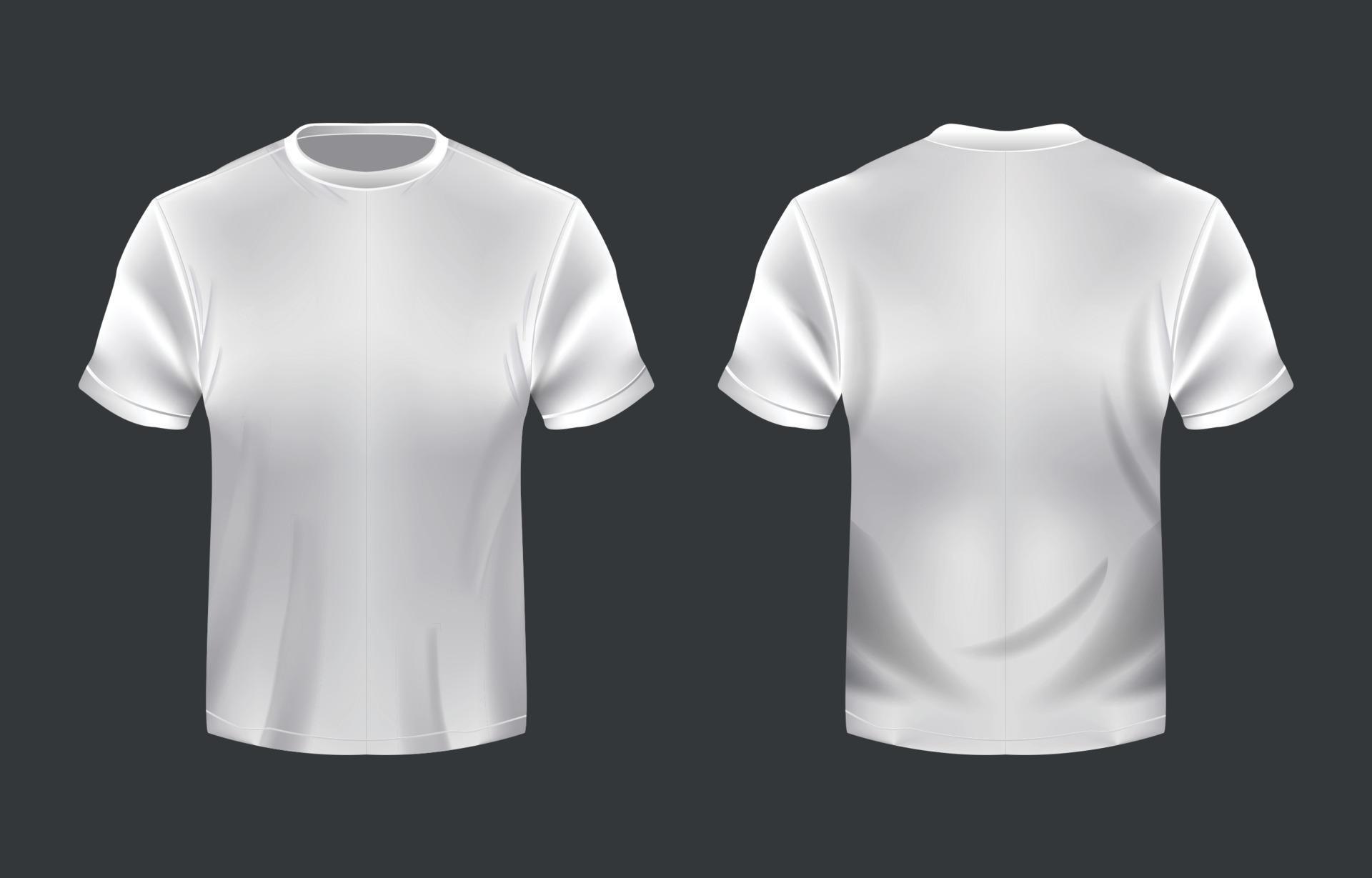 White 3d T-shirt Template 22603620 Vector Art at Vecteezy