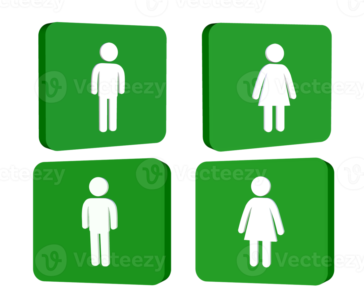 set toilet sig icon any color png