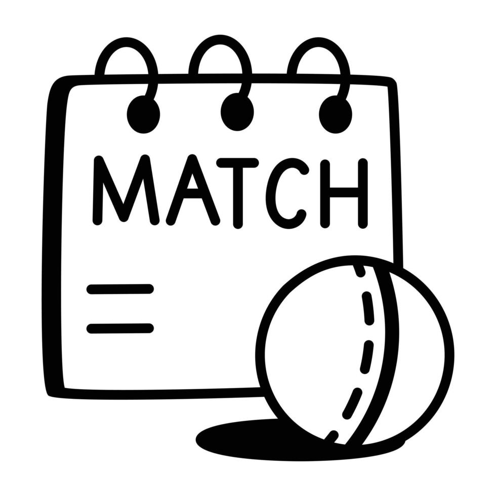 Trendy Cricket Schedule 22604337 Vector Art at Vecteezy