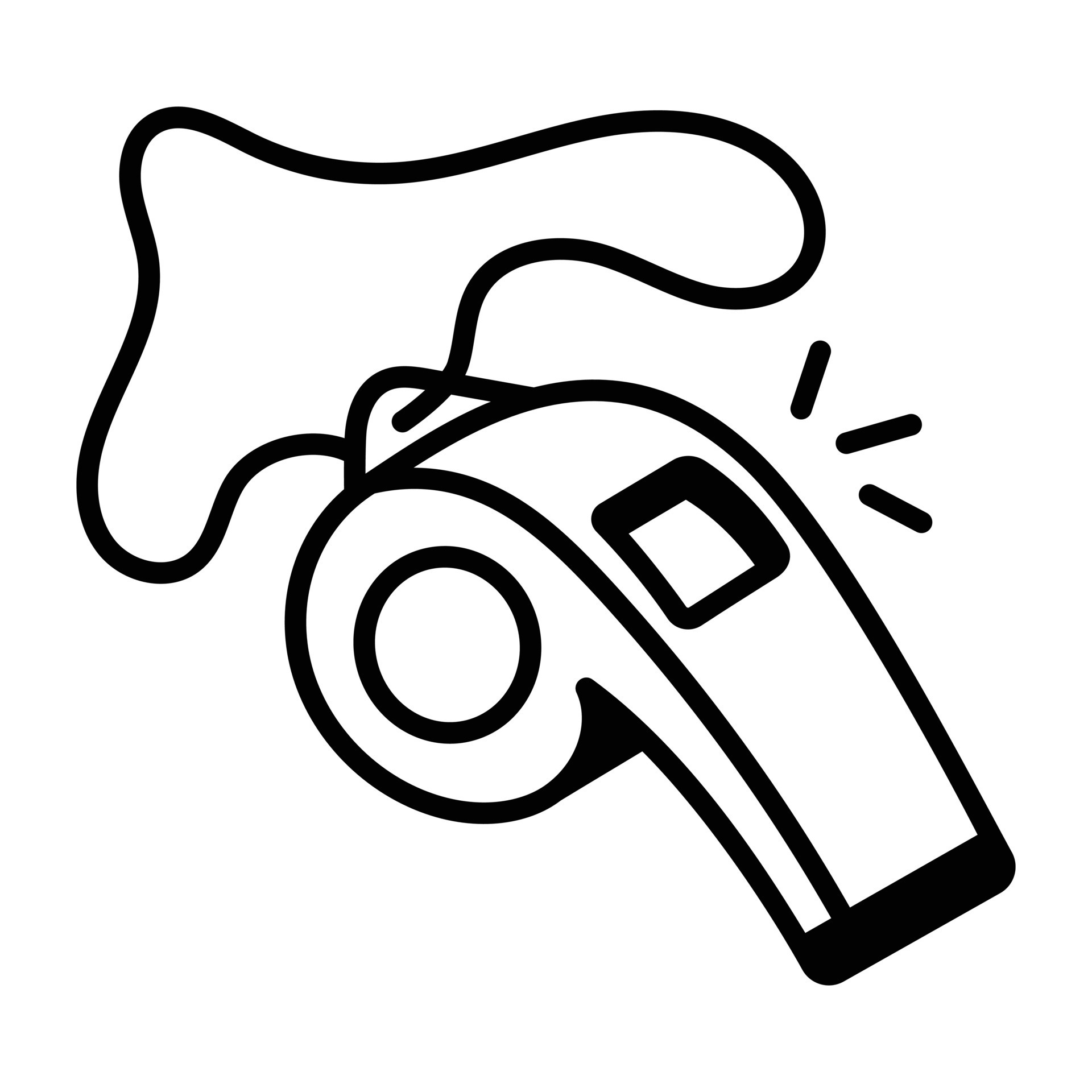 Trendy Referee Whistle 22604346 Vector Art at Vecteezy