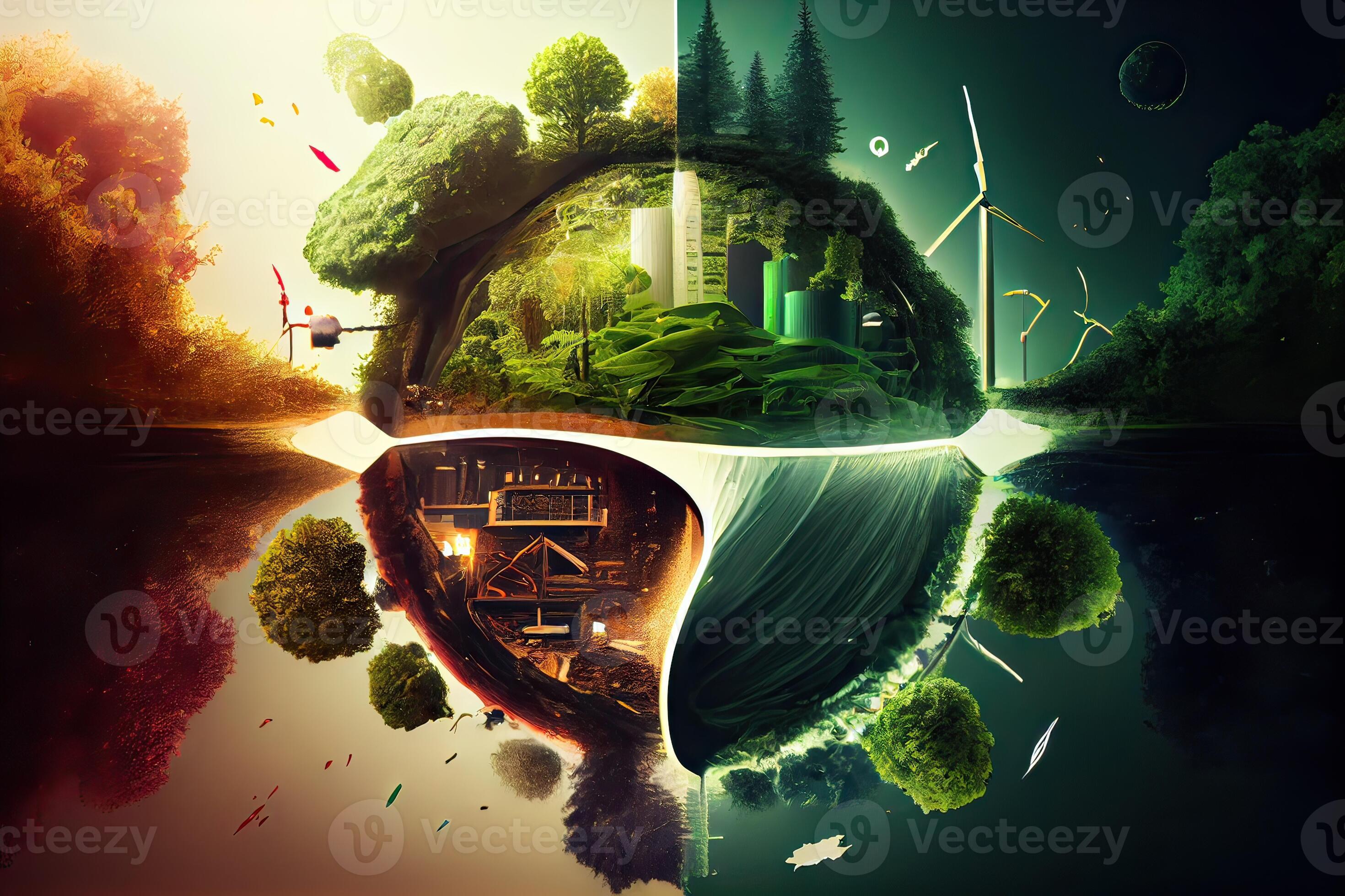 Innovative green technologies, smart systems and recycling for