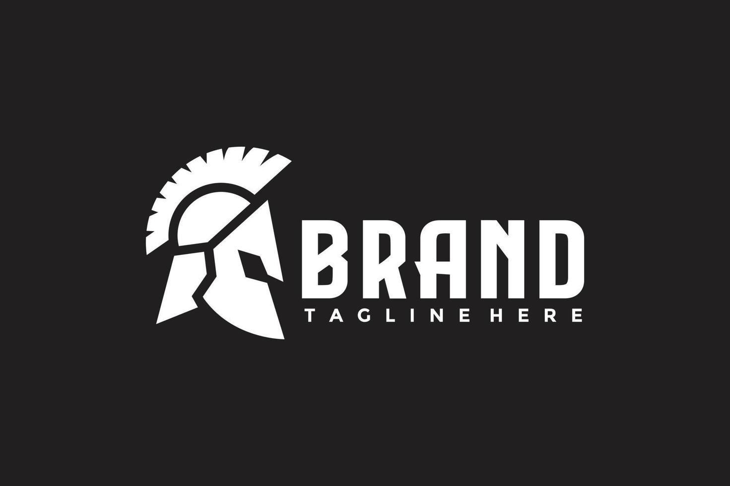 helm spartan strong logo vector