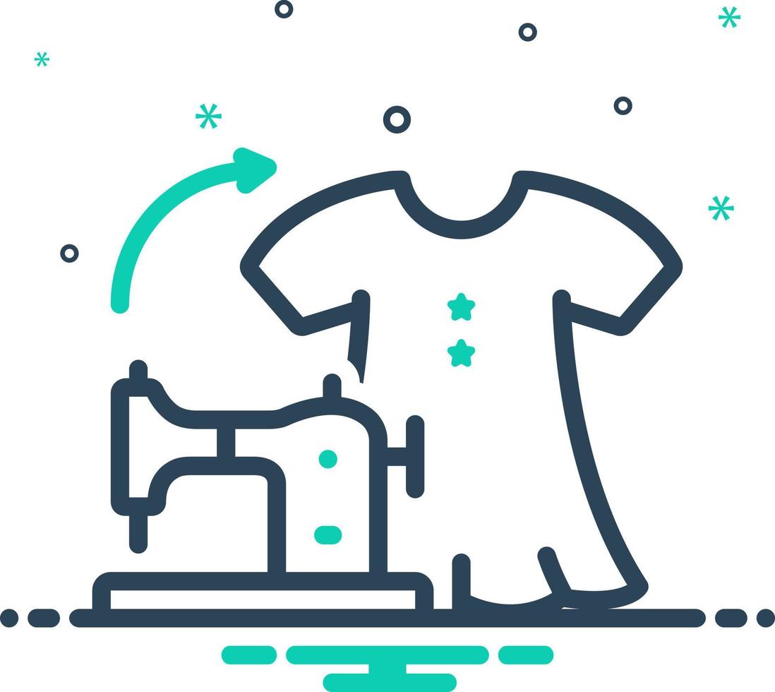 mix icon for made vector