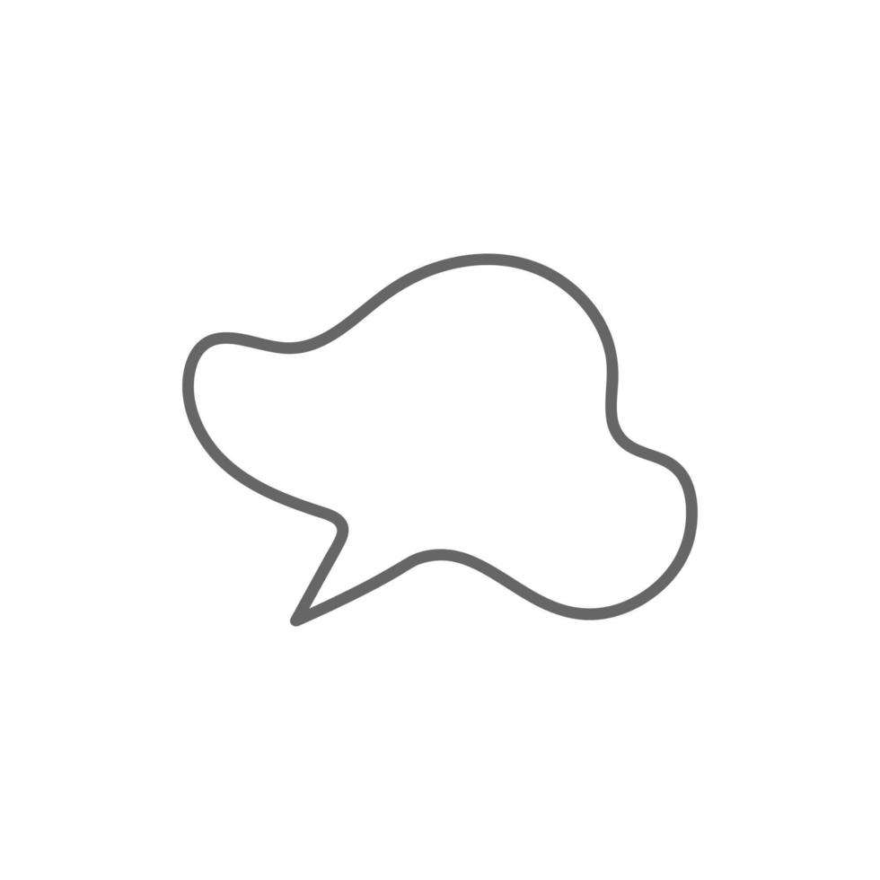 chat bubble and conversation icon vector