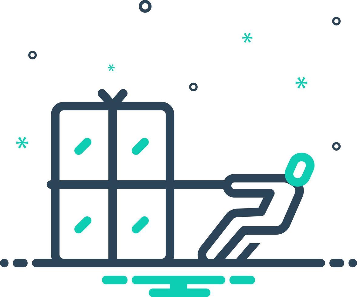 mix icon for force vector