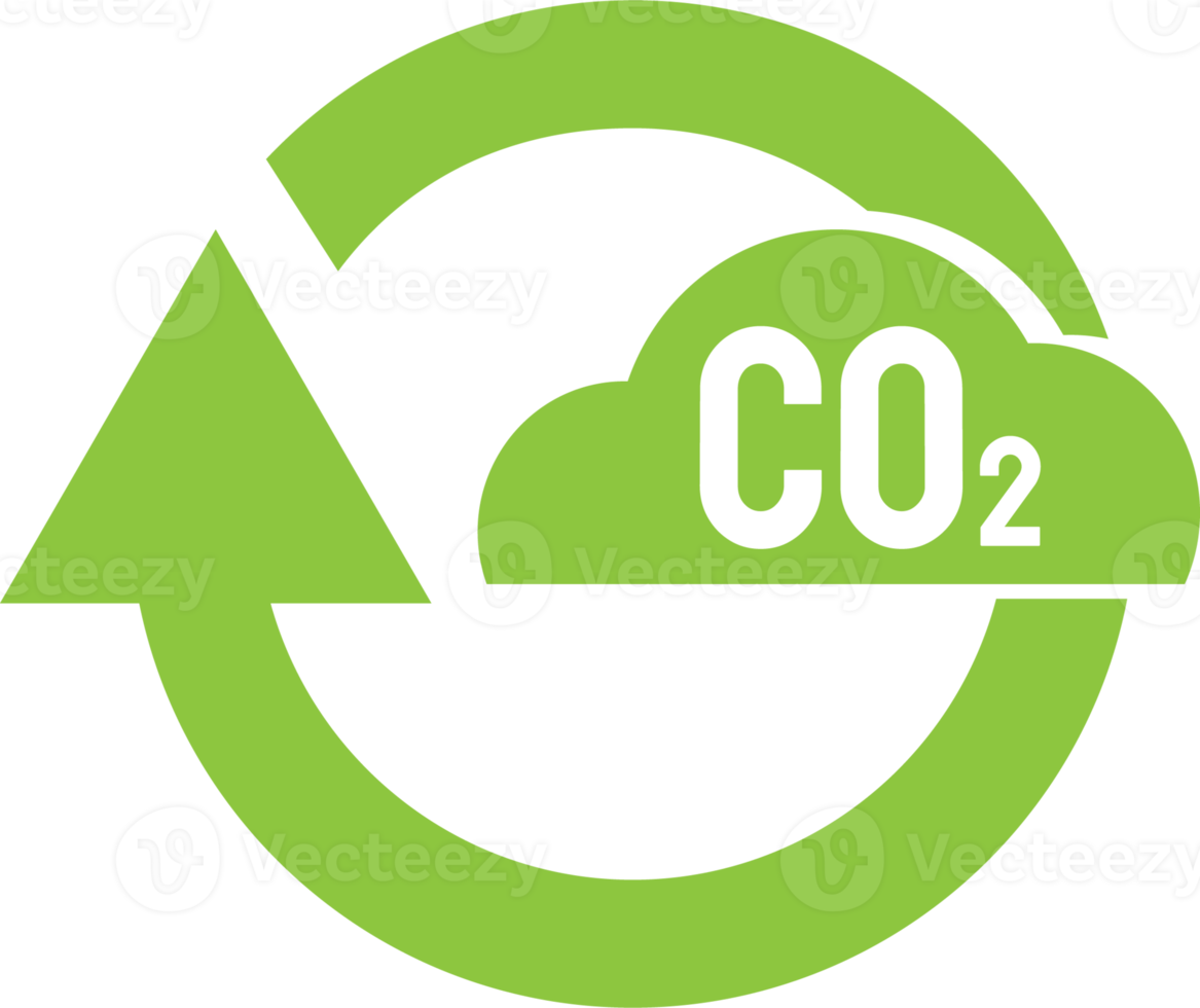 The eco icon for ecology or recycle concept png