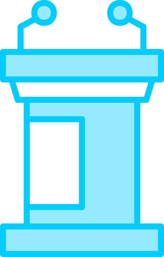 Podium Vector Icon