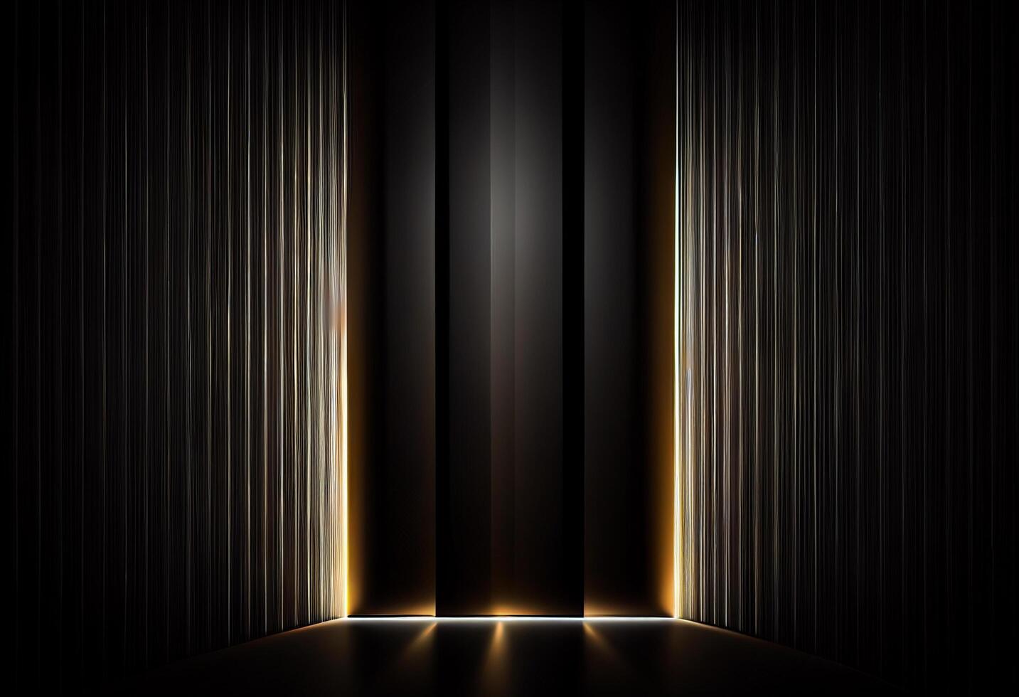 Abstract background with light lines. Illustration. photo