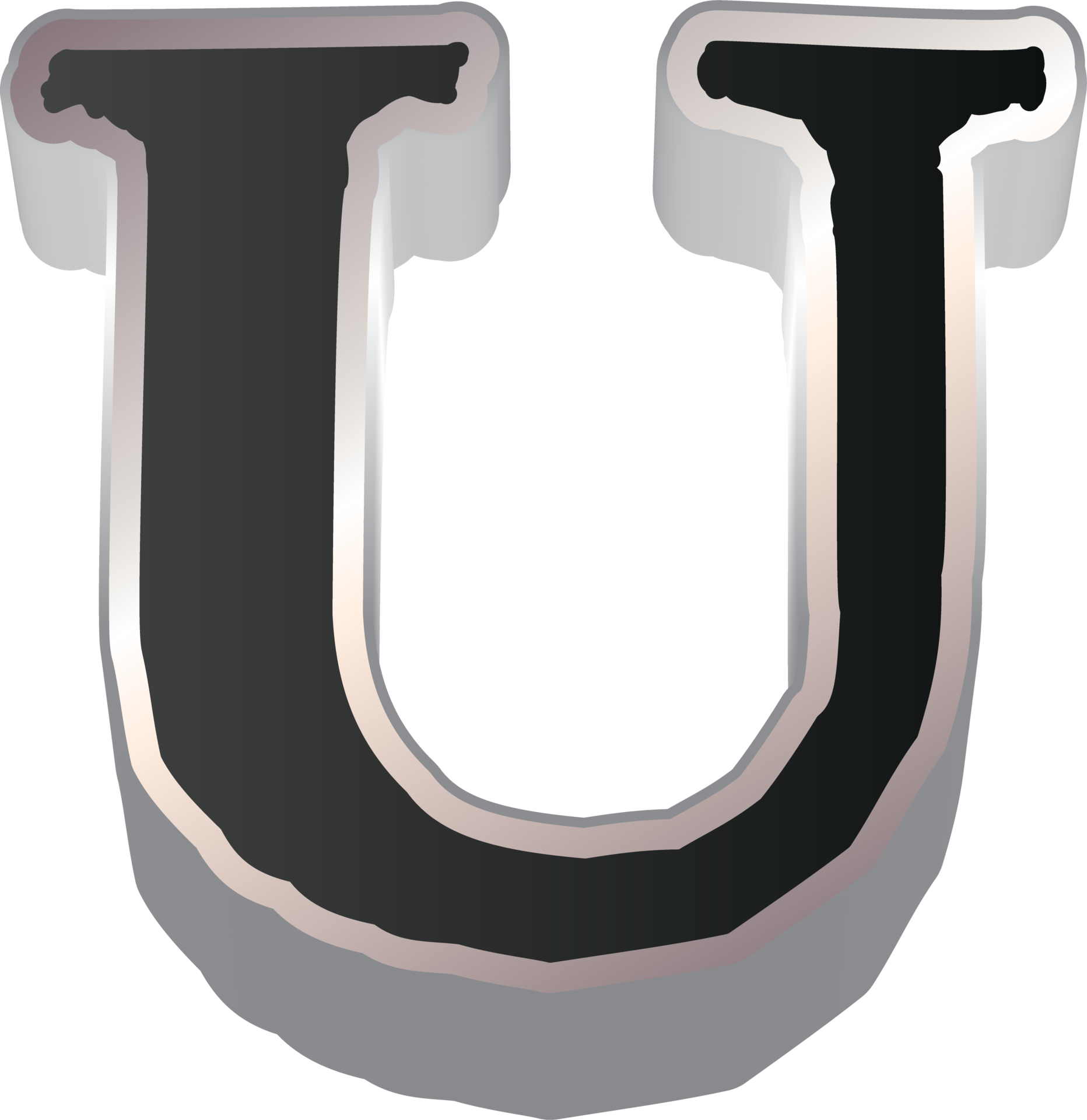 Black alphabet letters 22607930 PNG
