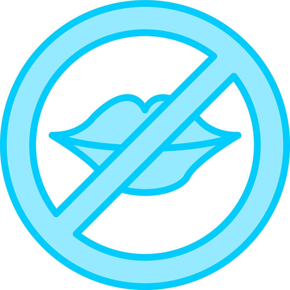No Catcalling Vector Icon