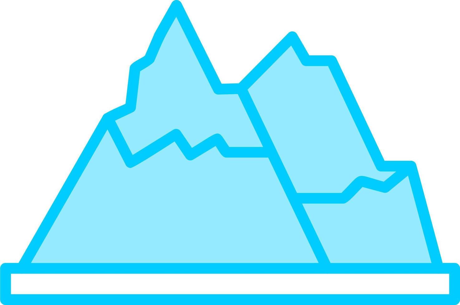 Mountain Vector Icon