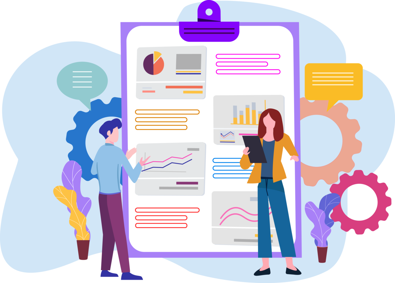 Geschäft Infografik Analyse. Marketing Daten Analyse. Marketing Geschäft Lösungen png