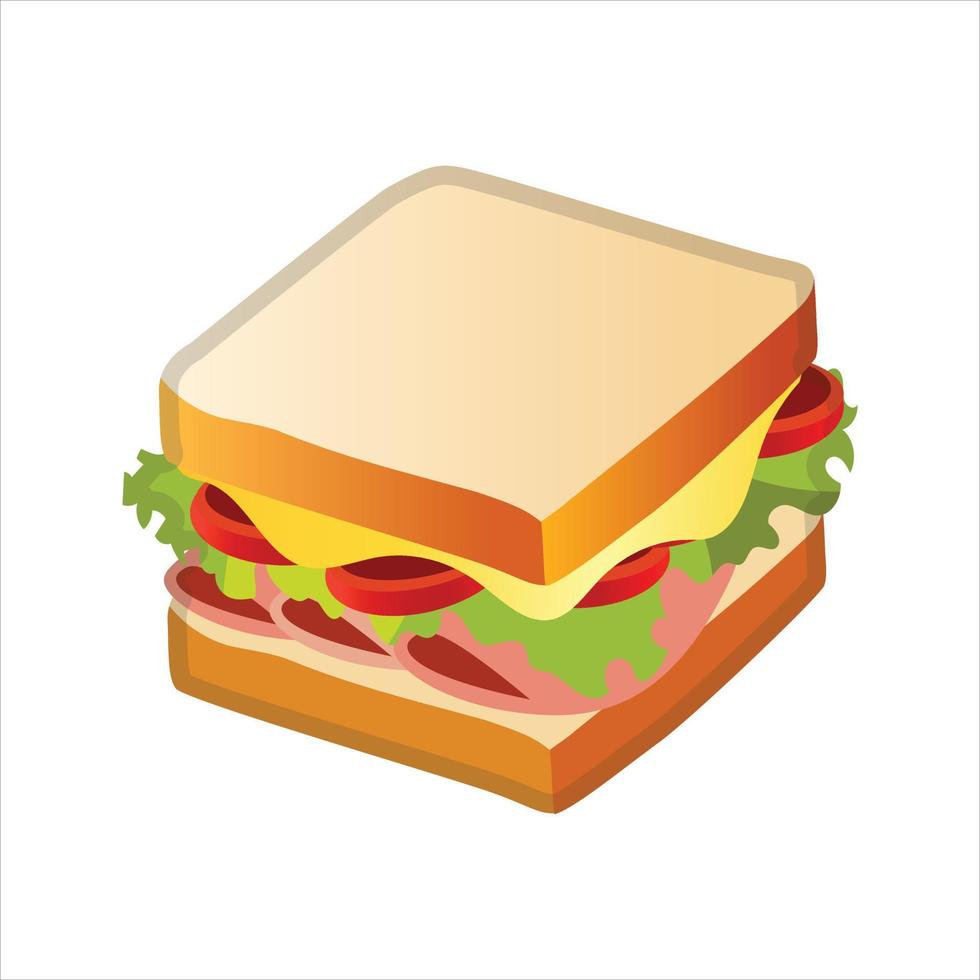 Sandwich Illustration Vector