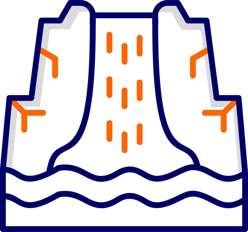 Waterfall Vector Icon