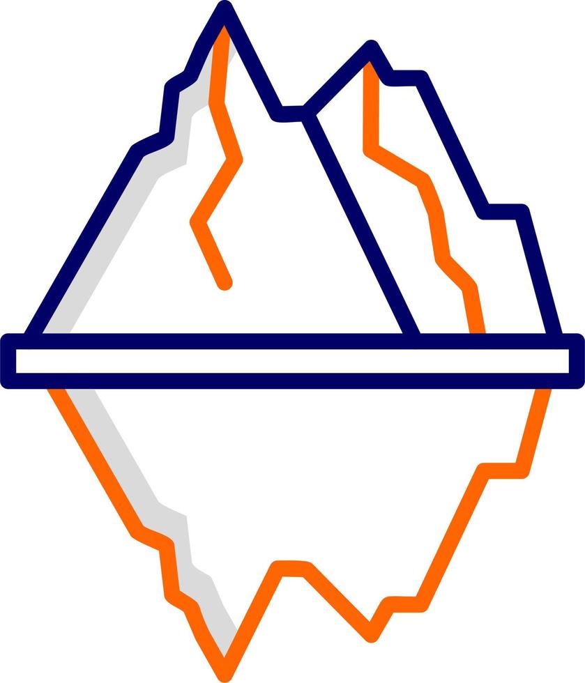 Iceberg Vector Icon