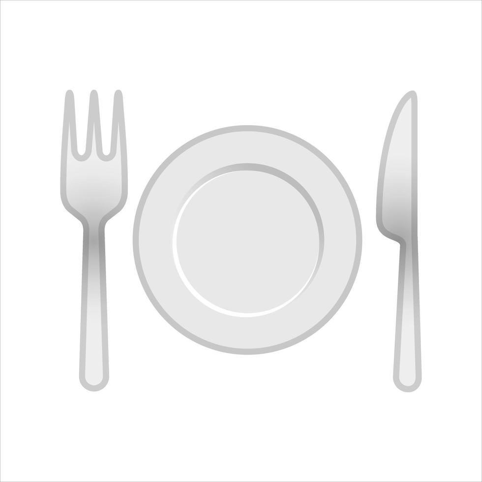 Fork and knife Illustration Vector