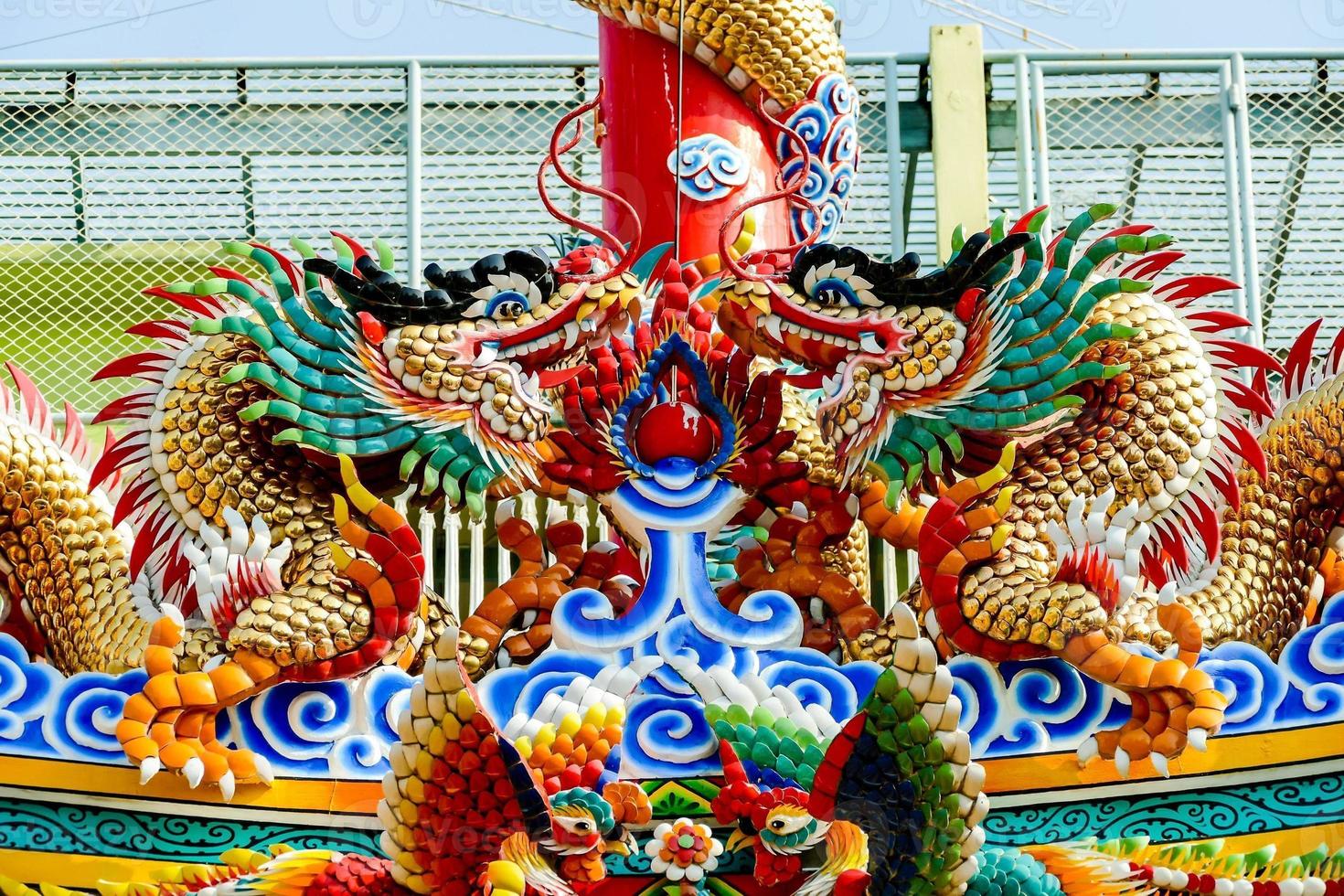 A sculpture from a Thailand temple photo