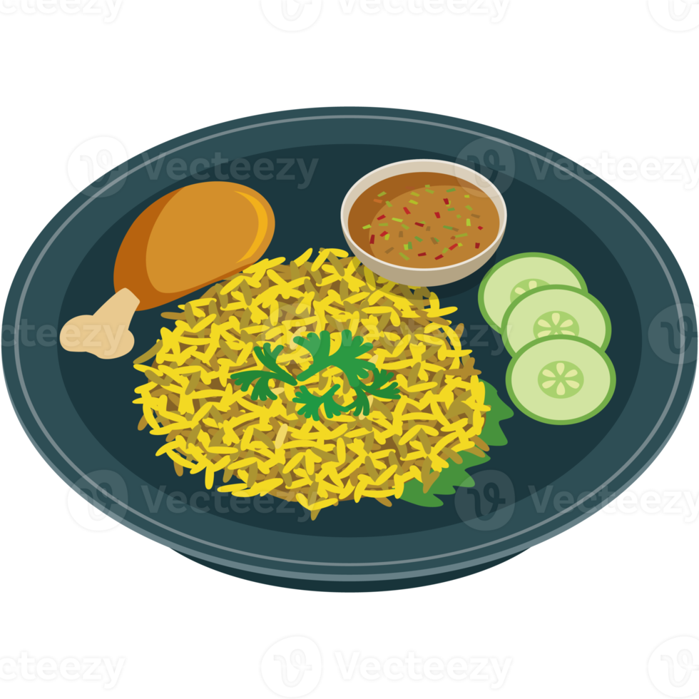 chicken biryani halal food menu 22610001 PNG