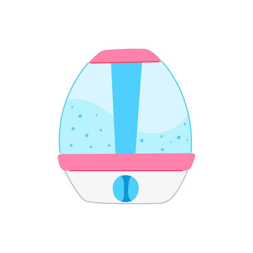 vapor humidifier air cartoon vector illustration