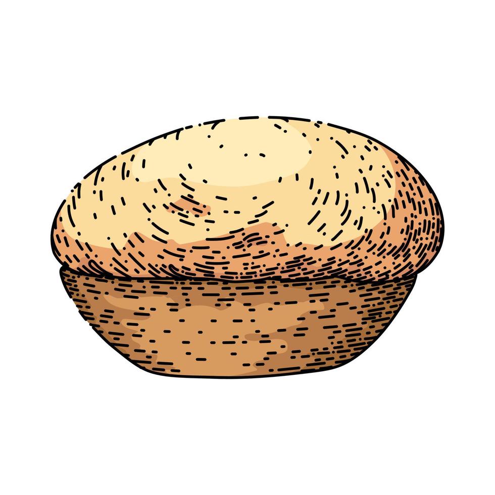 dough partry sketch hand drawn vector