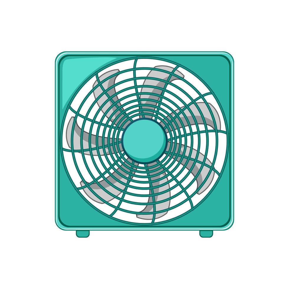 object electric fan cartoon vector illustration