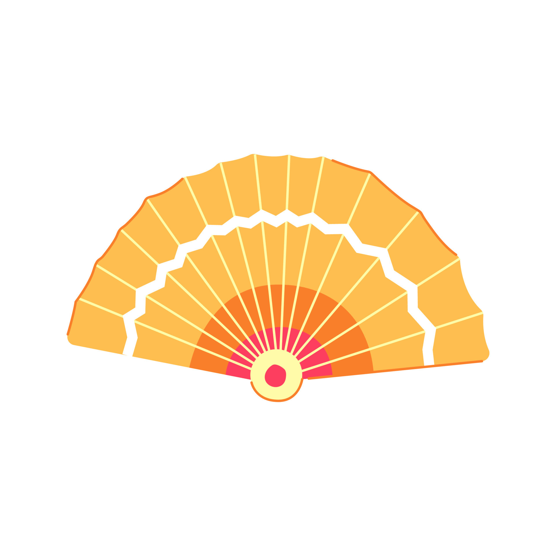 Japanese Hand Fan Cartoon Vector Illustration 22610563 Vector Art At Japanese Hand Fan Cartoon Vector Illustration 22610563 Vector Art At