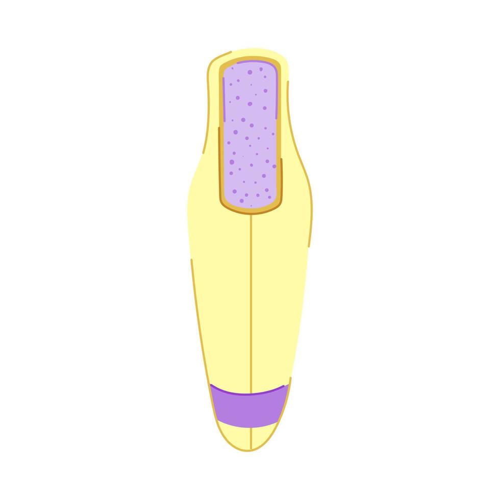 care callus remover cartoon vector illustration