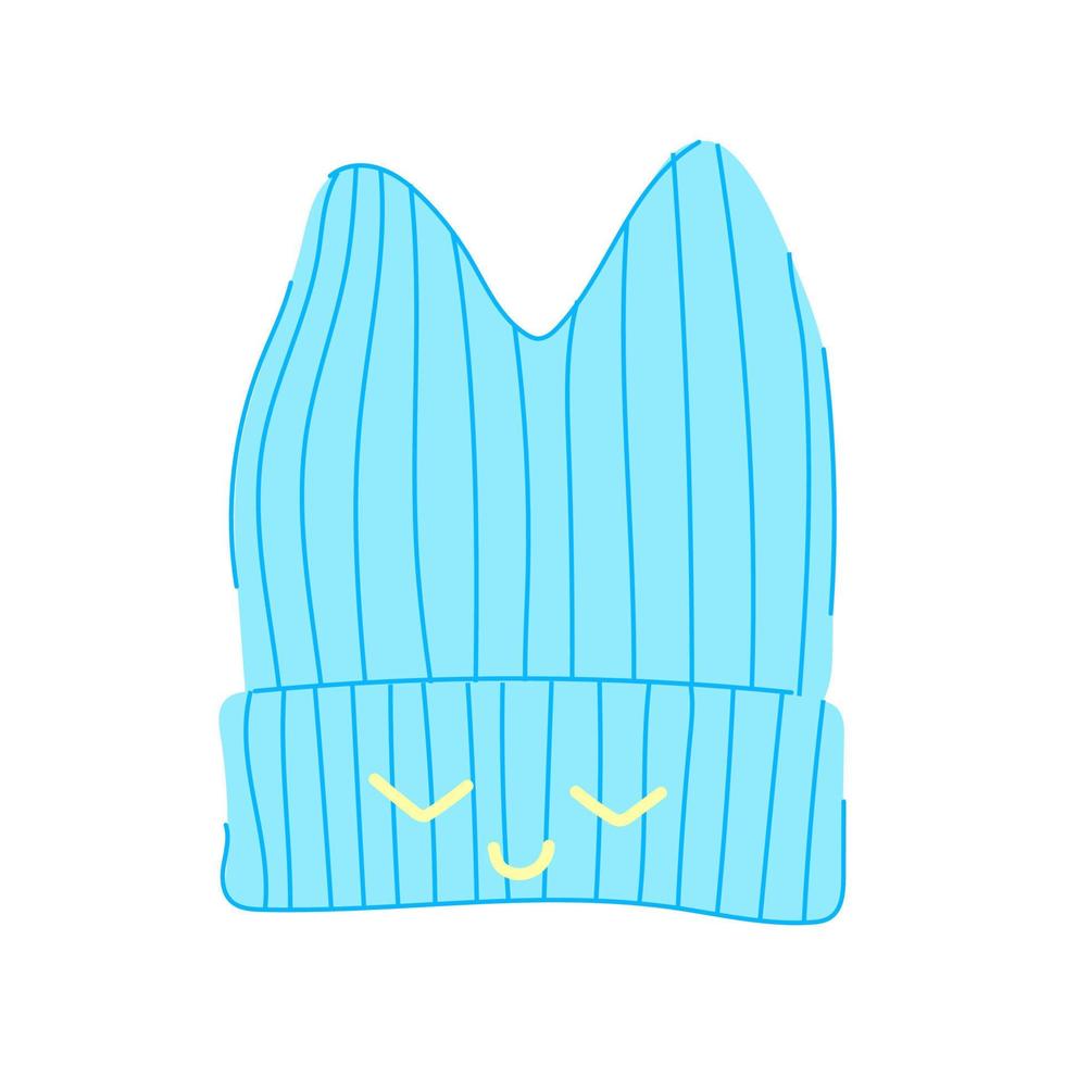 vestir gorro sombrero dibujos animados vector ilustración