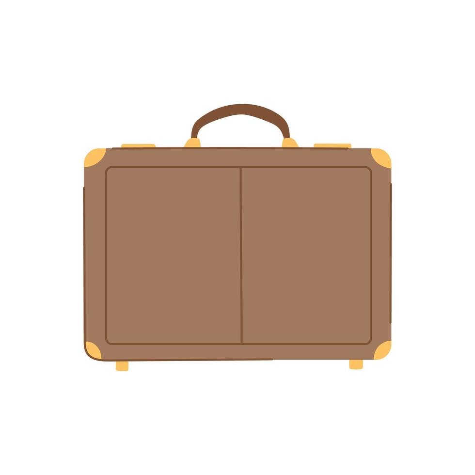 businessman briefcase for men cartoon vector illustration