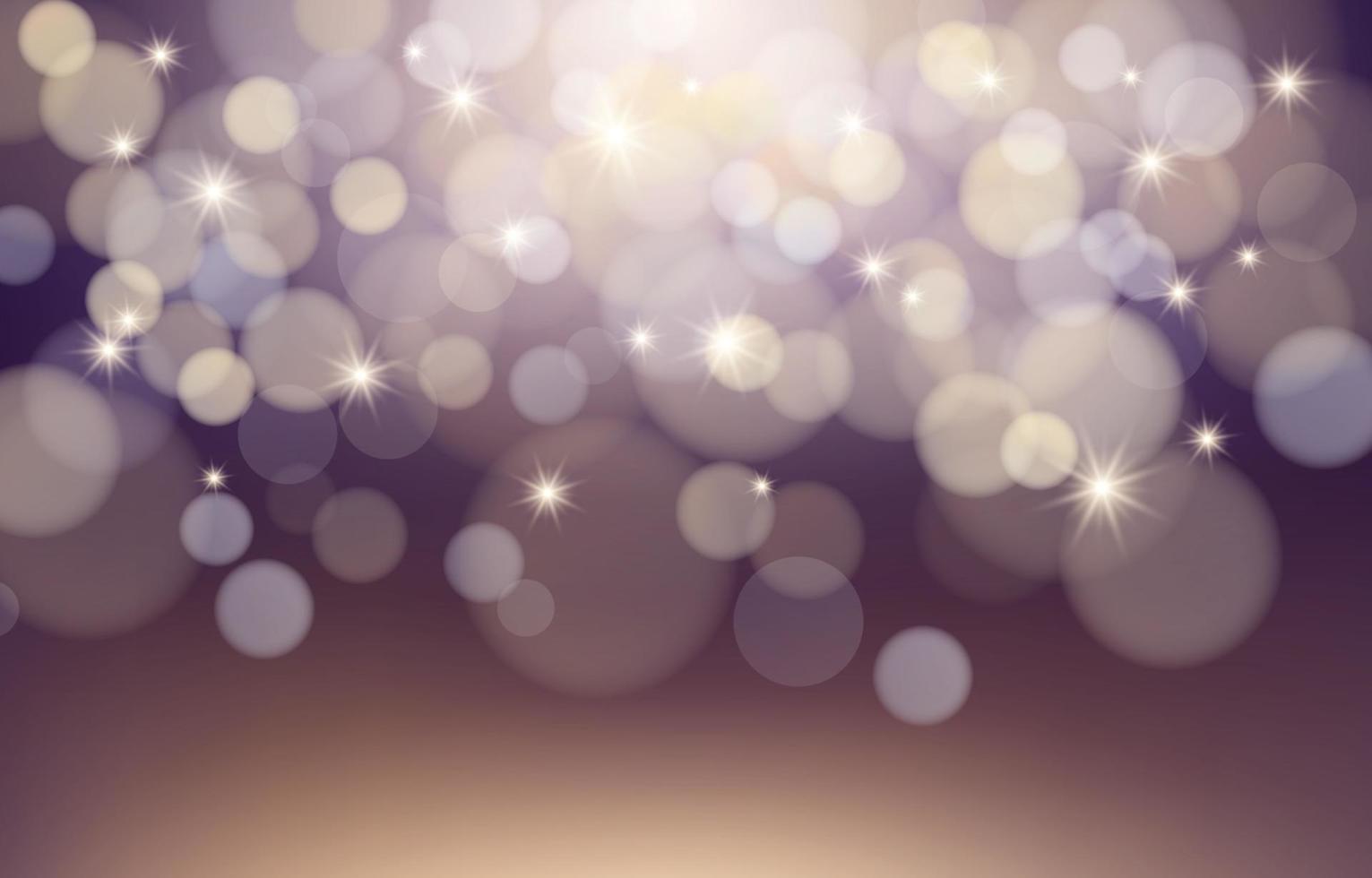 Sparkle Bokeh Effect Background vector