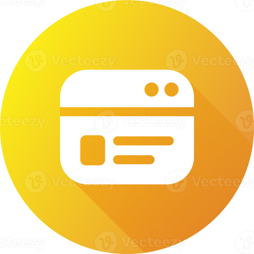 Credit card icon in flat design style. Payment card signs illustration. png