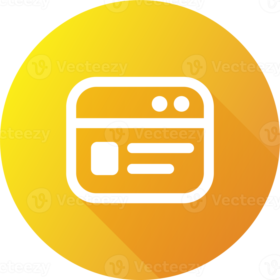 Credit card icon in flat design style. Payment card signs illustration. png