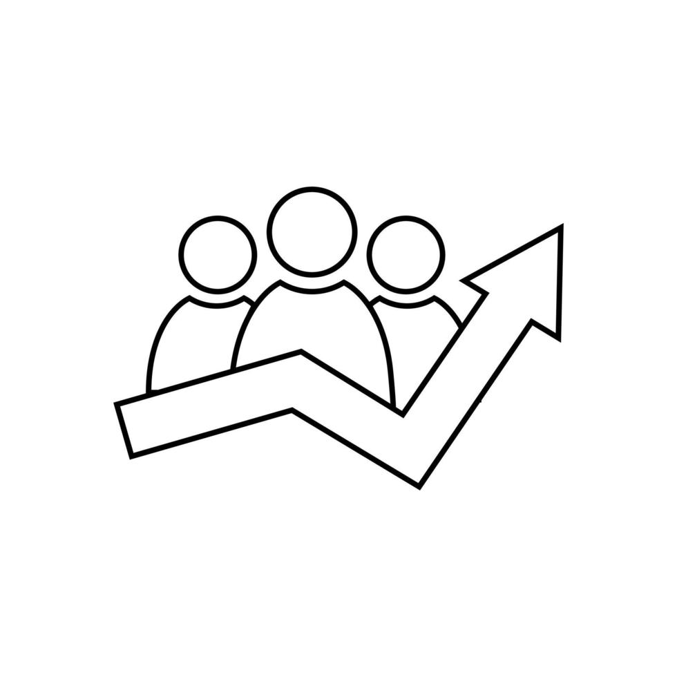 Team Vector icon . Teamwork illustration sign. chat symbol. communication logo.