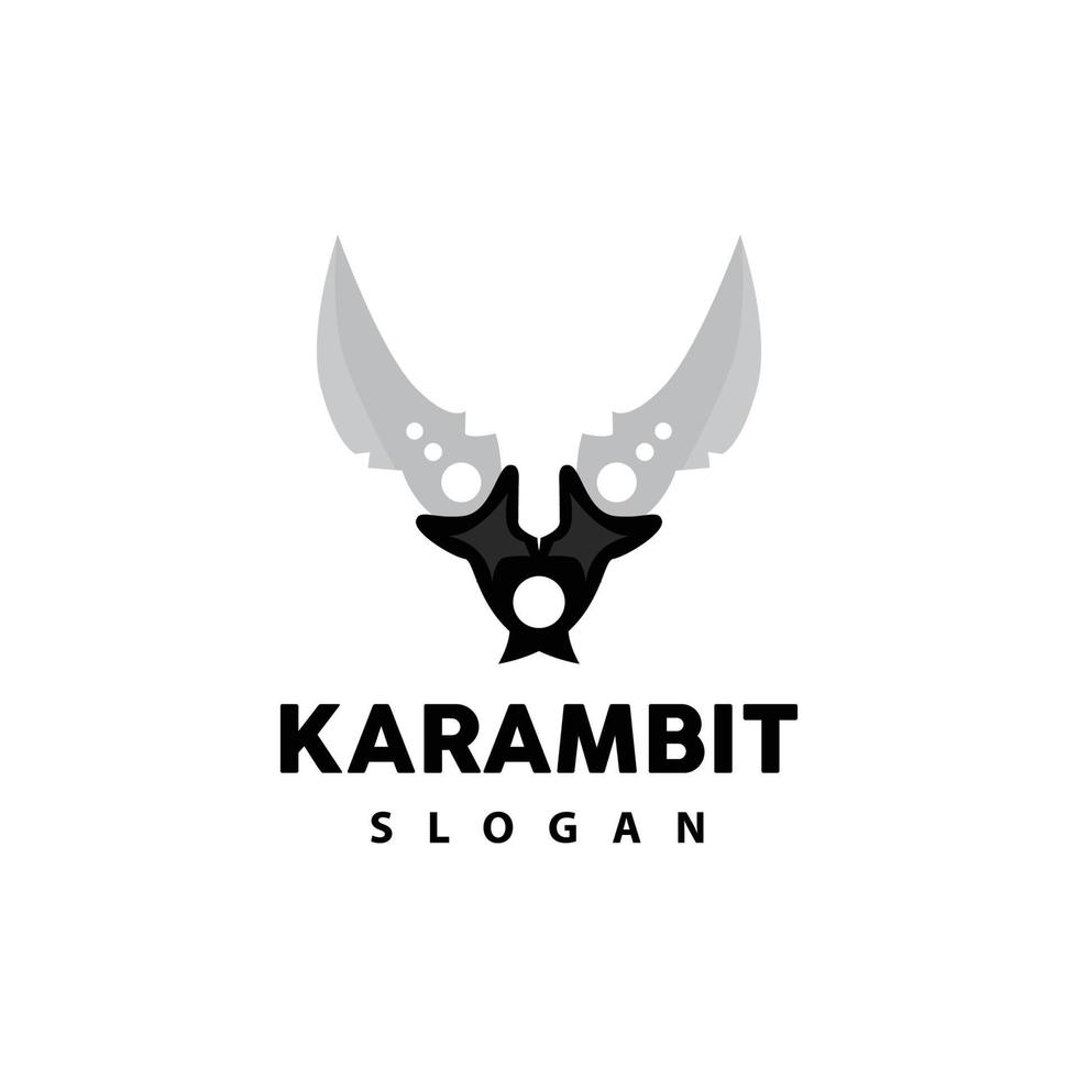 kerambito logo, Indonesia luchando arma vector, ninja luchando herramienta sencillo diseño, modelo ilustración símbolo icono vector