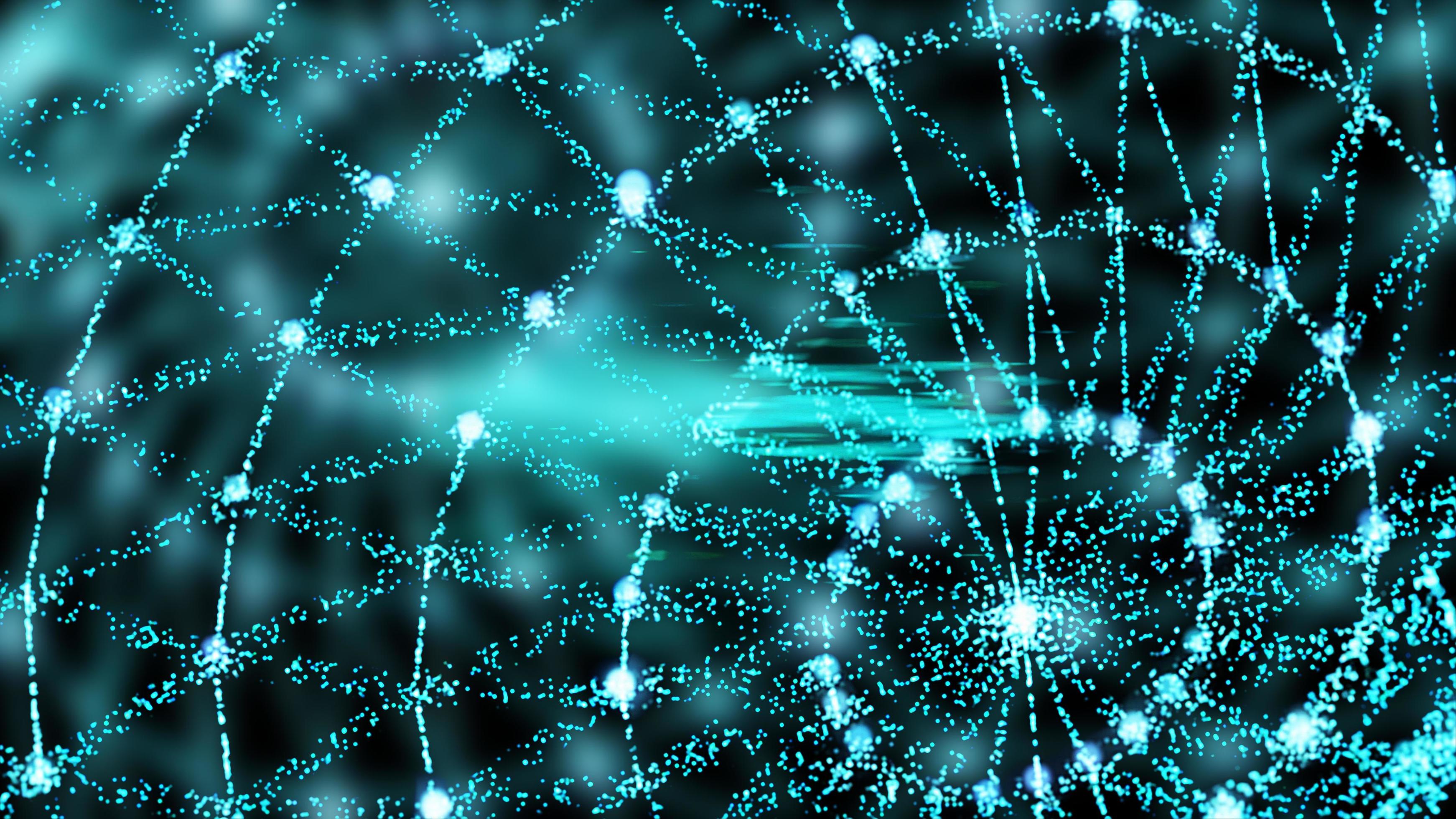 Blue semi globe network pattern background - computer illustration ...