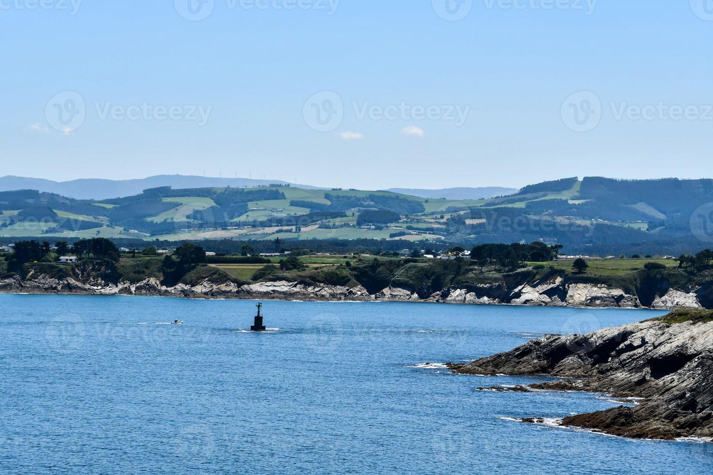 Scenic coastal view photo