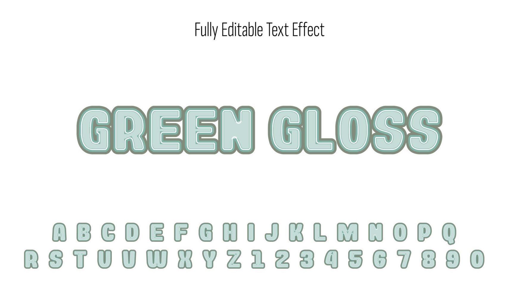 text effect - Graphic Style vector