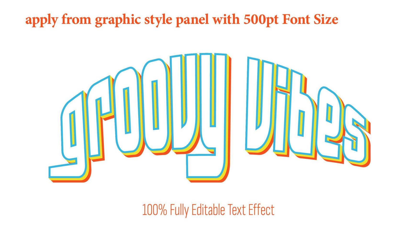 text effect - Graphic Style vector