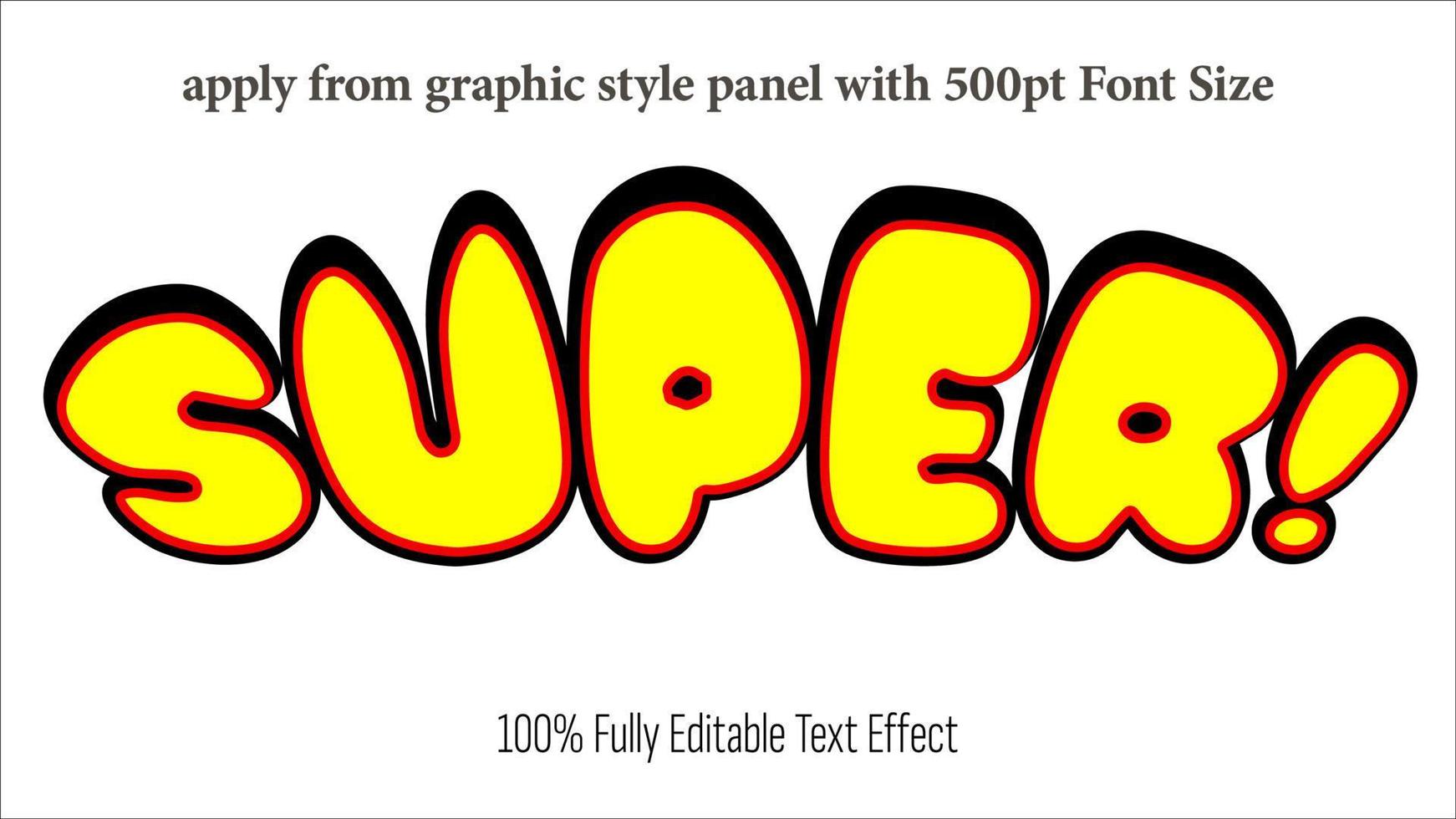 text effect - Graphic Style vector