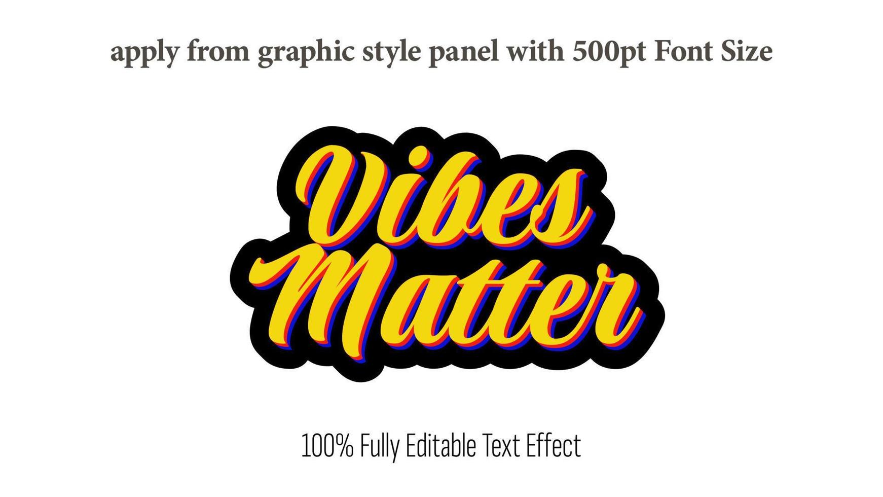 text effect - Graphic Style vector