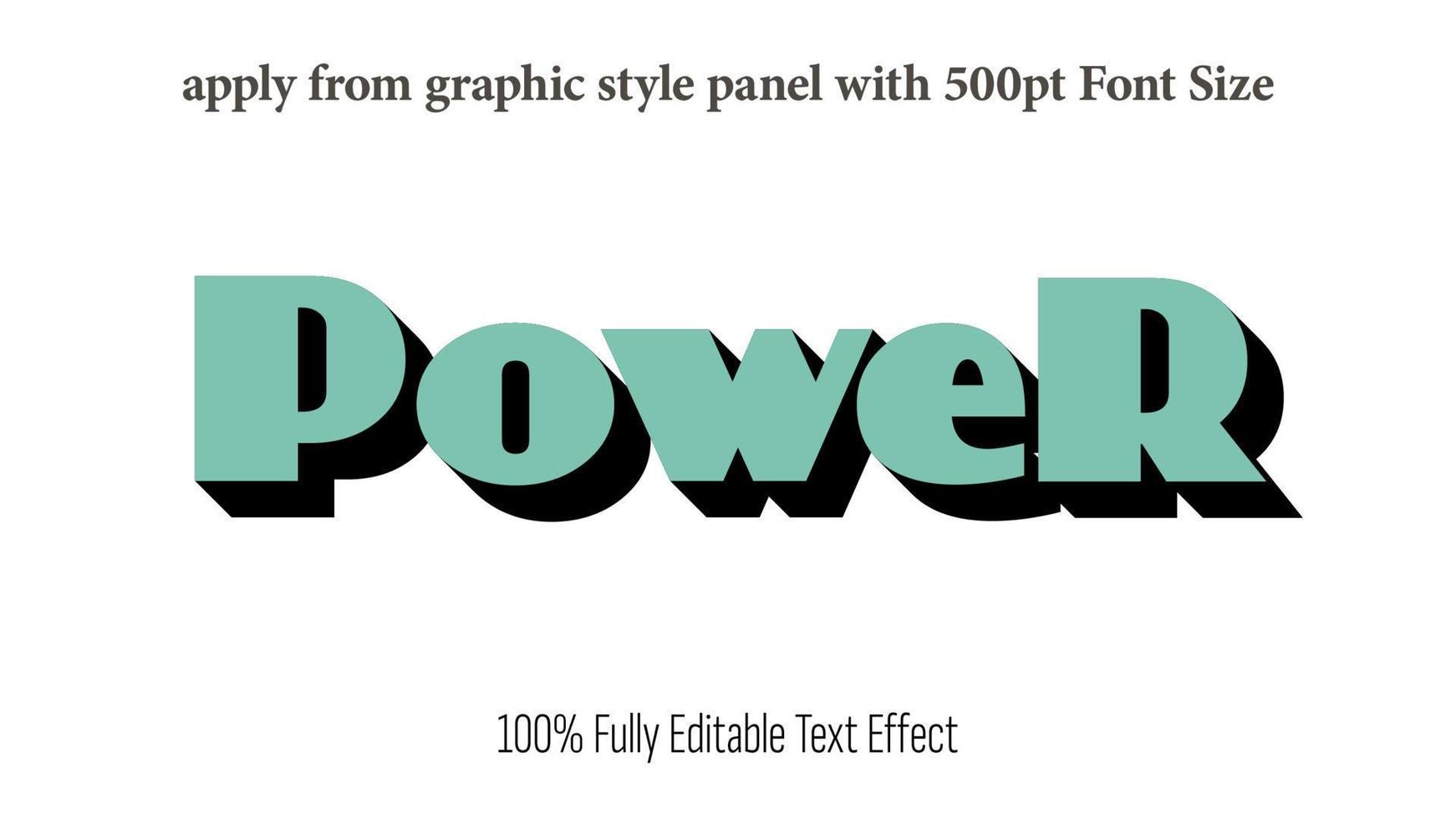 text effect - Graphic Style vector