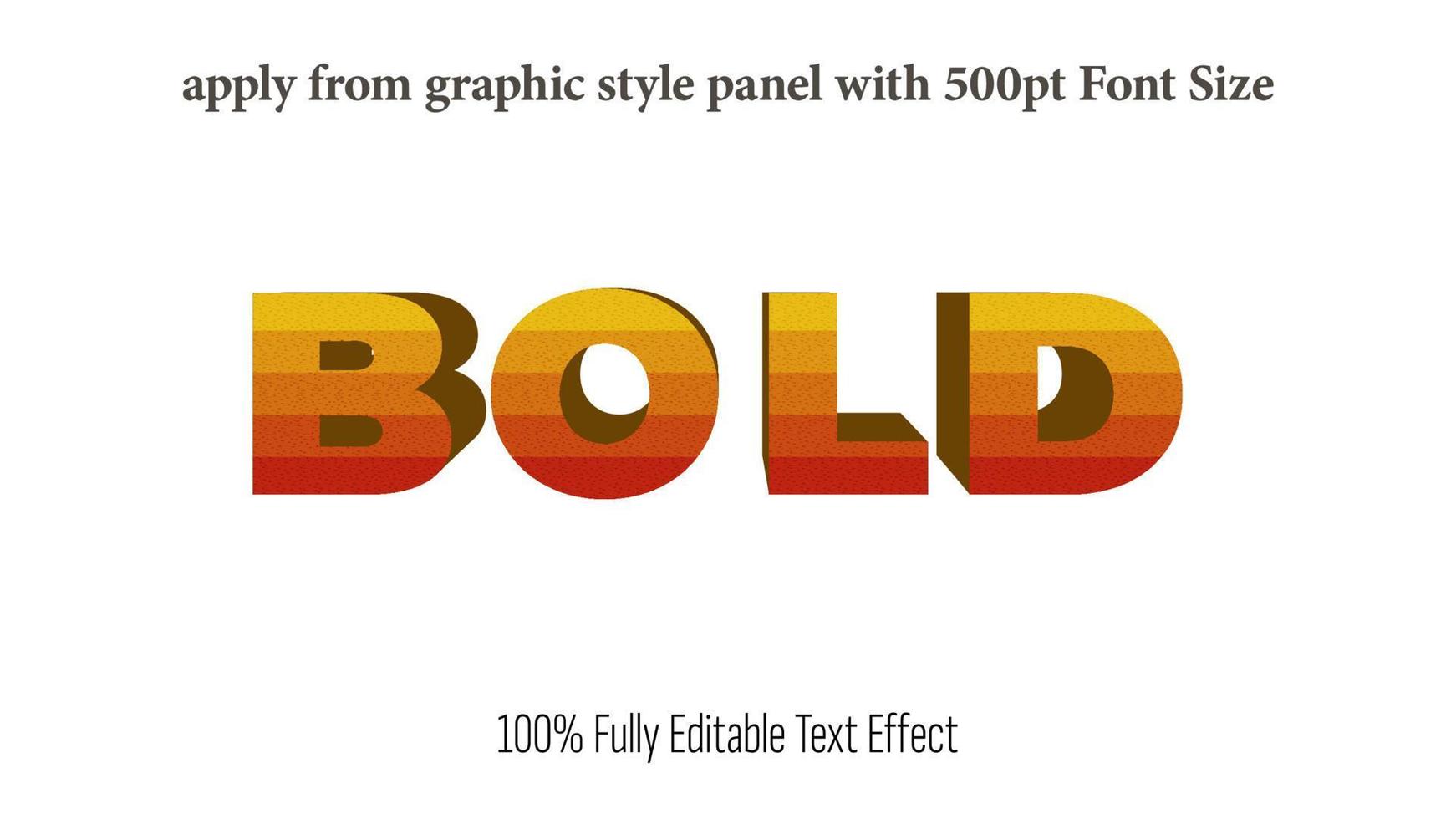 text effect - Graphic Style vector