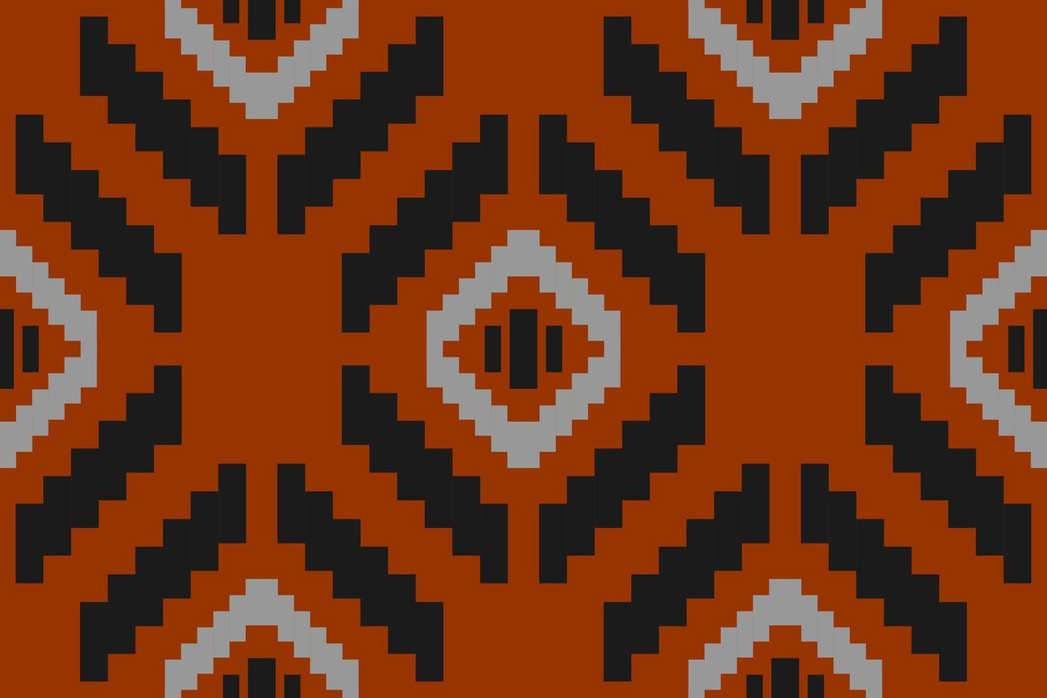 naranja tela étnico modelo Arte. geométrico étnico sin costura modelo tradicional. americano, mexicano estilo. vector